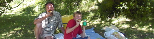 Picknick in the Summer in Italy