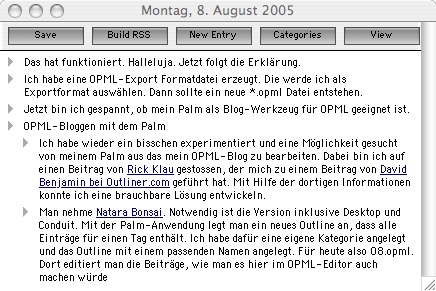 OPML Editor