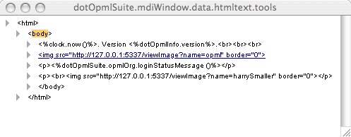 Local OPML homepage
